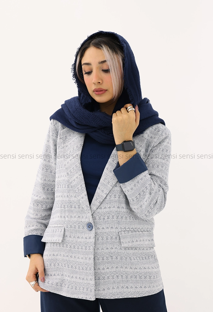 کت طرح دار کنفی کد1005303